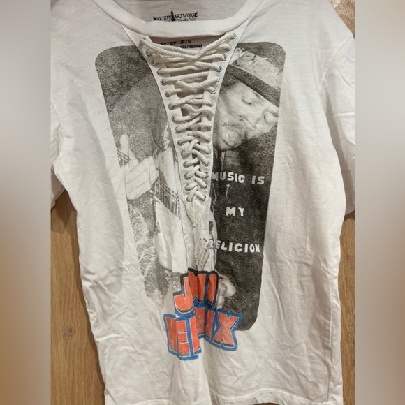 Jimi Hendrix Shirt with Rope Detail - Picture 3 of 6